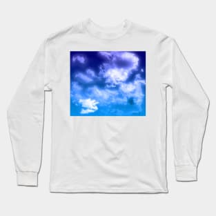 Clouds and Blue Sky Long Sleeve T-Shirt